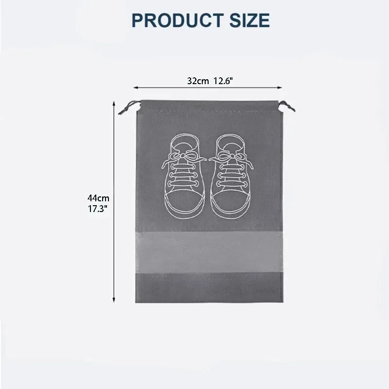Nonwoven Shoe Storage Bag Travel Organizer Waterproof - Smarsty