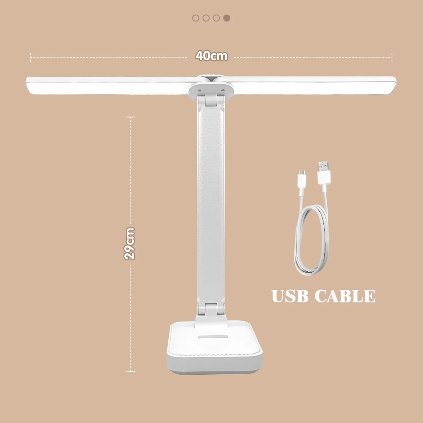 Dimmable LED Desk Lamp with Eye Protection Feature - Smarsty