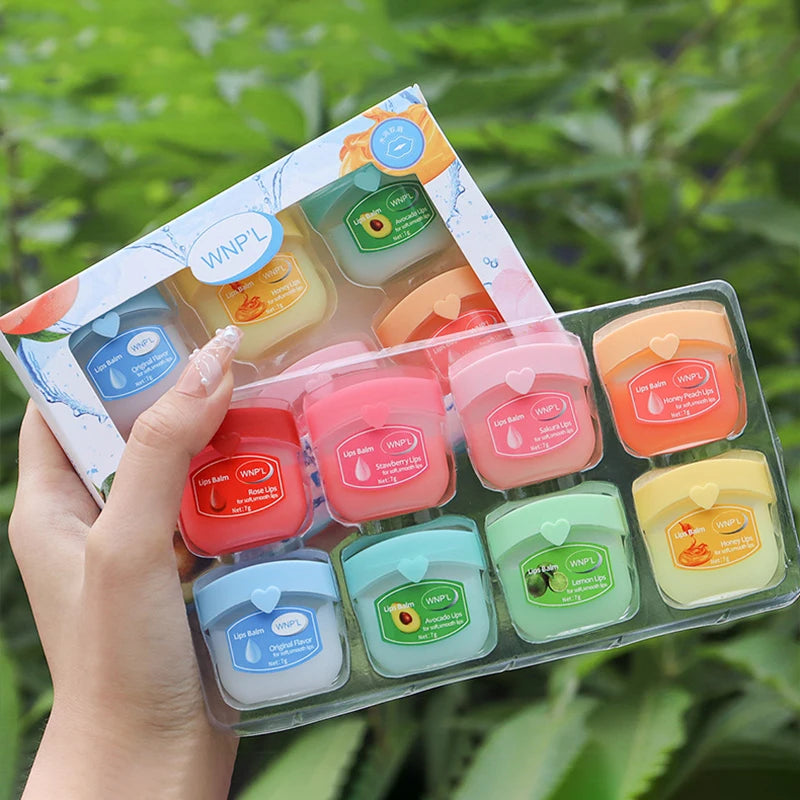 Moisturizing Lip Balm Set for Cracked Lips - Smarsty