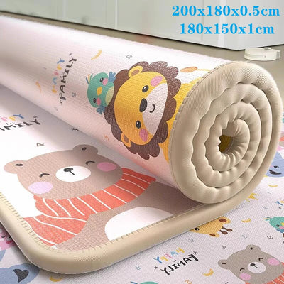 5 sizes to choose Baby Crawling Play Mats Non-toxic High-quality EPE Baby Activity Gym Carpet Baby Game Children's Safety Rug by Smarsty