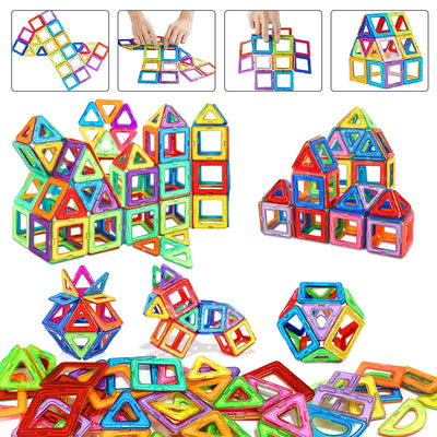 Magnetic Building Blocks DIY Magnets Toys medium size STEM Toys Construction Toys Learning Educational Magnet Toys - Smarsty