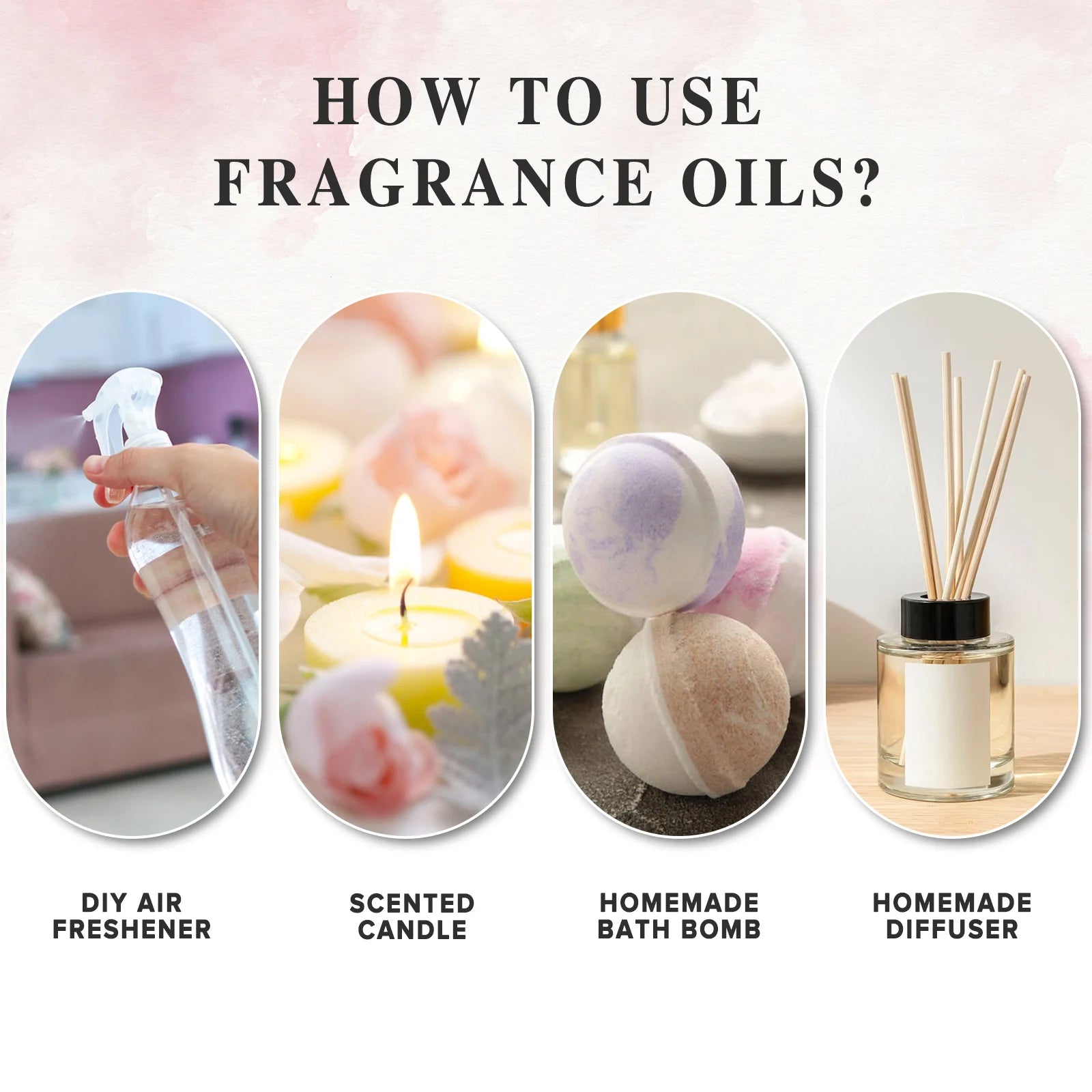 PHATOIL 10ml Fruit Fragrance Oil for Diffusers - Smarsty
