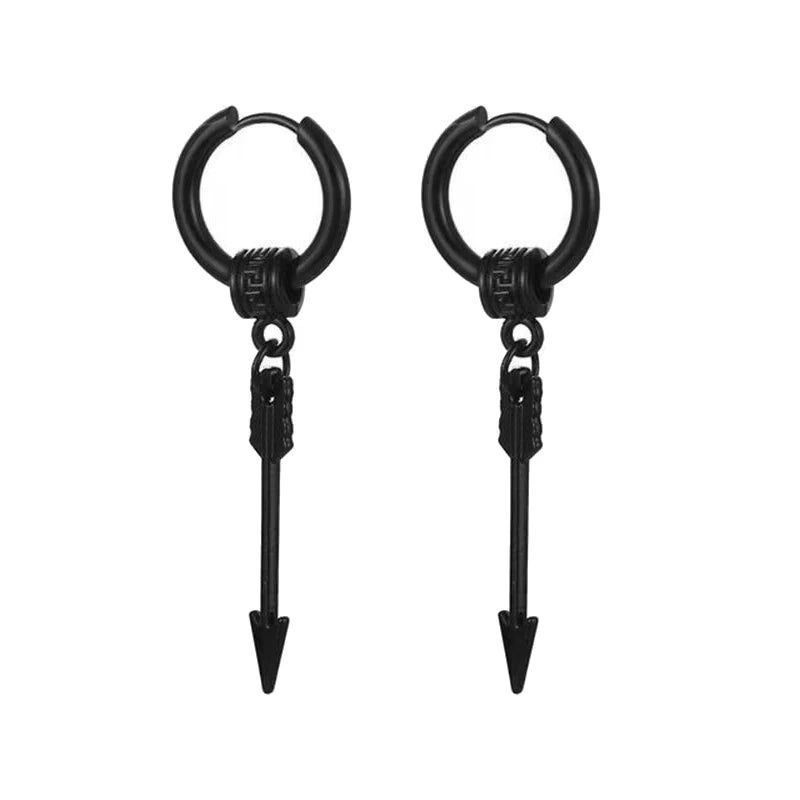 Punk Stainless Steel Stud Earrings Set for Men and Women - Smarsty