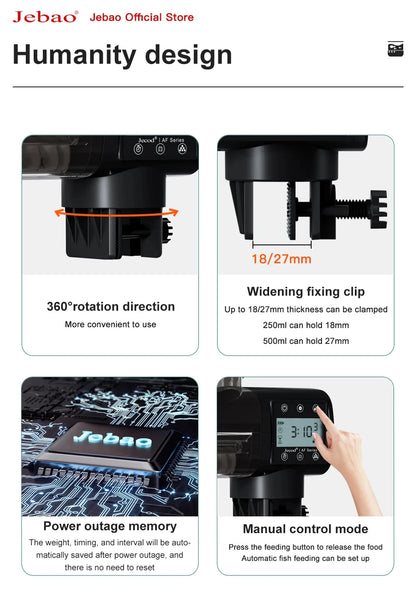 Intelligent Automatic Fish Tank Feeder with Wifi Control - Smarsty