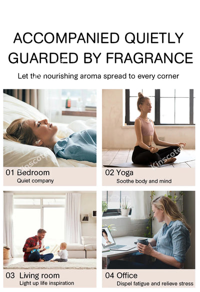 Aromatherapy Volcano Flame Diffuser with Humidifier Feature - Smarsty