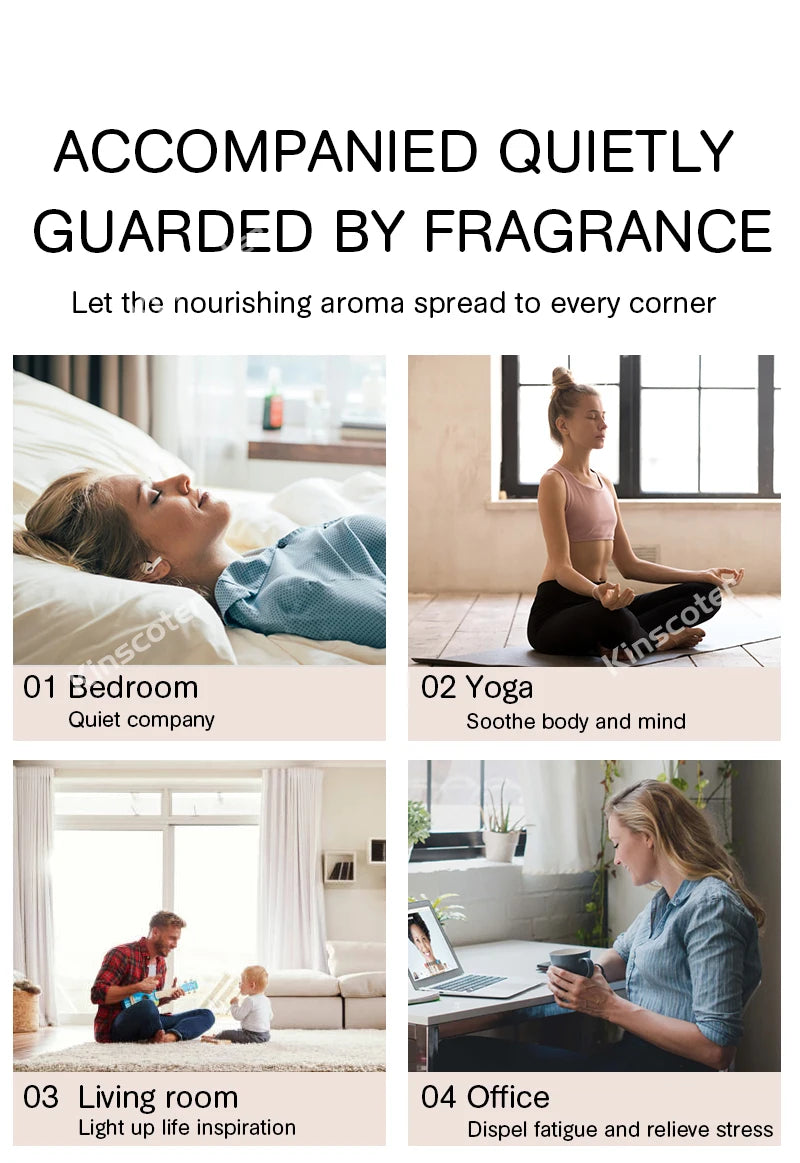 Aromatherapy Volcano Flame Diffuser with Humidifier Feature - Smarsty