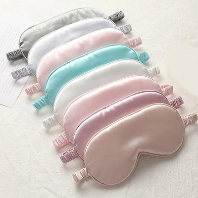 Imitated Silk Eye Mask for Comfortable Sleep - Smarsty
