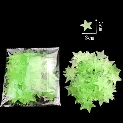 Glow in The Dark Stars Wall Stickers for Kids - Smarsty
