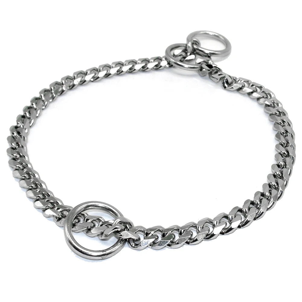 Stainless Steel Slip Collar for Medium Large Dogs - Smarsty