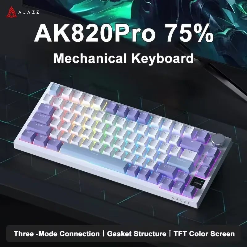 Gaming Mechanical Keyboard 82 Key 75 Percent Dual Mode