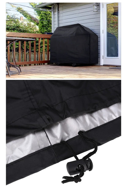 Heavy Duty Waterproof BBQ Grill Cover for Outdoor Protection - Smarsty