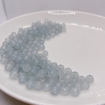 8mm Multicolor Glass Beads for Handmade Jewelry - Smarsty