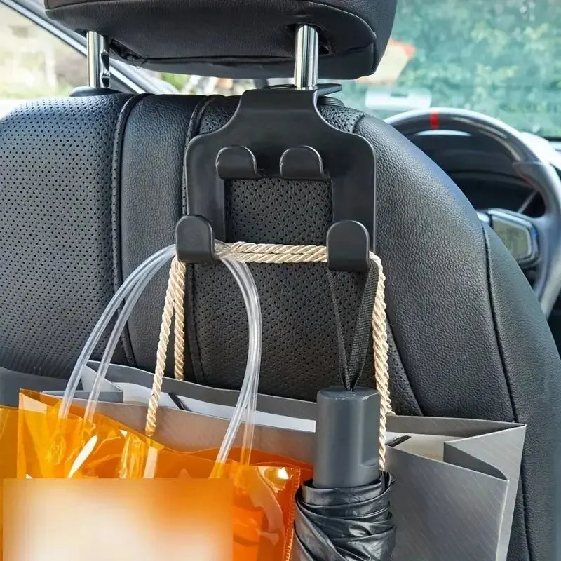 Seat Headrest Hook Organizer With Phone Holder For Car - Smarsty