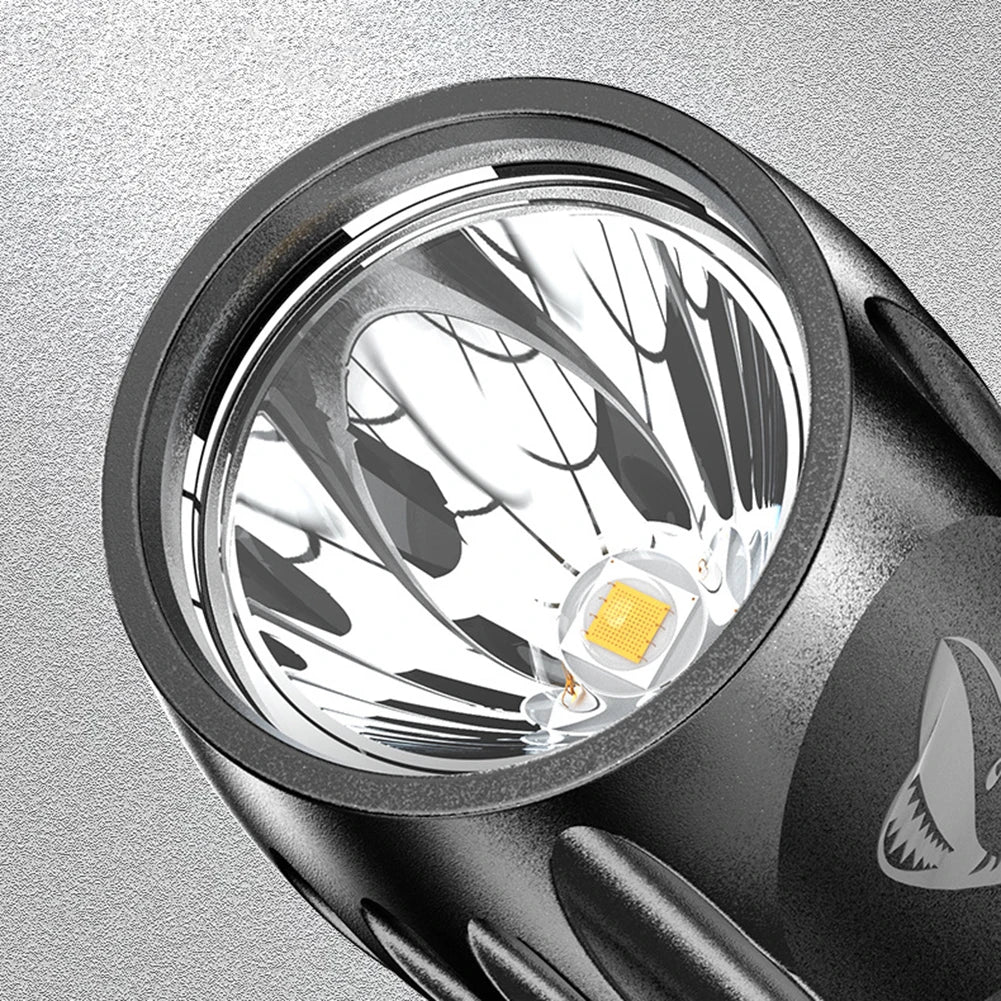 High Power Flashlight Built-in Battery Mini Super Bright Torch Rechargeable IPX6 Waterproof for Outdoor Camping Fishing