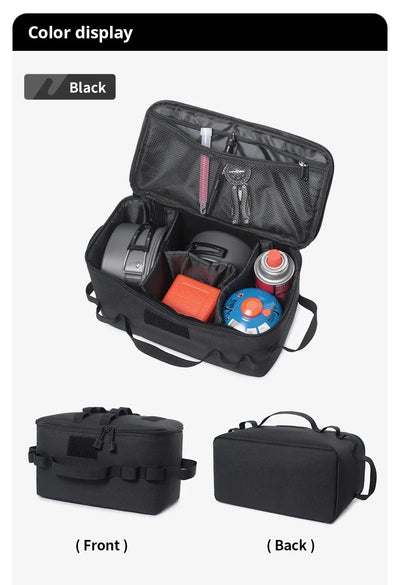 Outdoor Camping Gas Tank Storage Bag Large Capacity Ground Nail Tool Bag Gas Canister Picnic Cookware Utensils Kit Bag - Smarsty