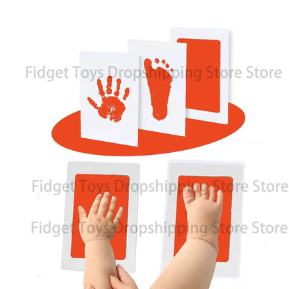 DIY Baby Handprint And Footprint Kit With Photo Frame - Smarsty