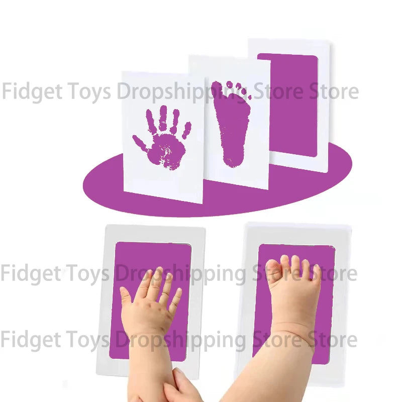DIY Baby Handprint And Footprint Kit With Photo Frame - Smarsty