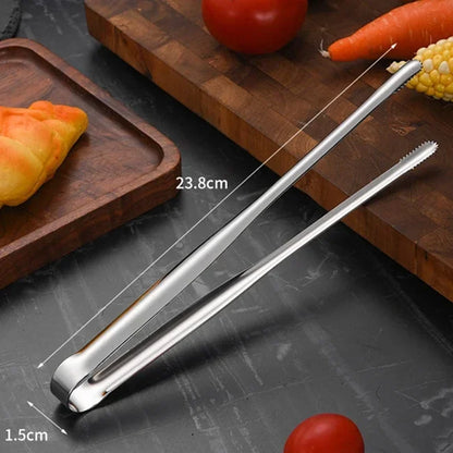 Stainless Steel Grill Tongs with Non-Slip Grip - Smarsty