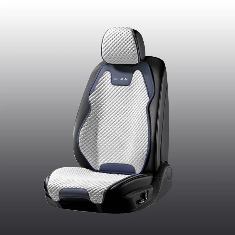Ice Silk Car Seat Cushion With Ventilation For Comfort - Smarsty