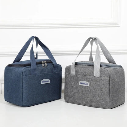 Insulated Portable Lunch Bag For Women Office Tote Compact - Smarsty
