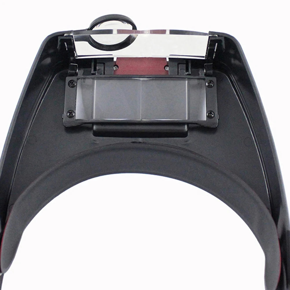 LED Light Magnifying Glasses 1.5x 3x 8.5x 10x Illuminated Magnifier Lightweight Adjustable Band for Reading Jewelers