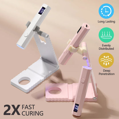 Portable Mini Nail Lamp for Quick Gel Drying - Smarsty