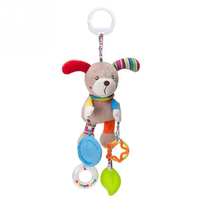 Newborn Baby Plush Stroller Toys Baby Rattles Mobiles Cartoon Animal Hanging Bell Educational Baby Toys 0-12 Months Speelgoed by Smarsty