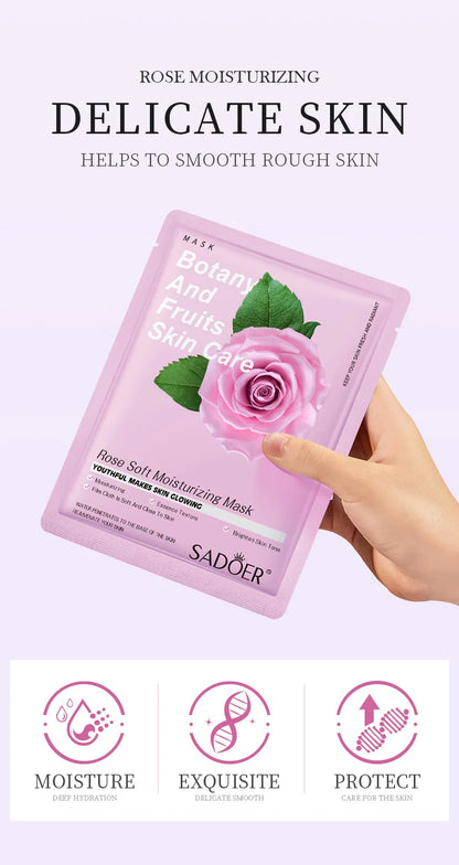 Natural Plant Face Masks for Deep Hydration and Firming - Smarsty