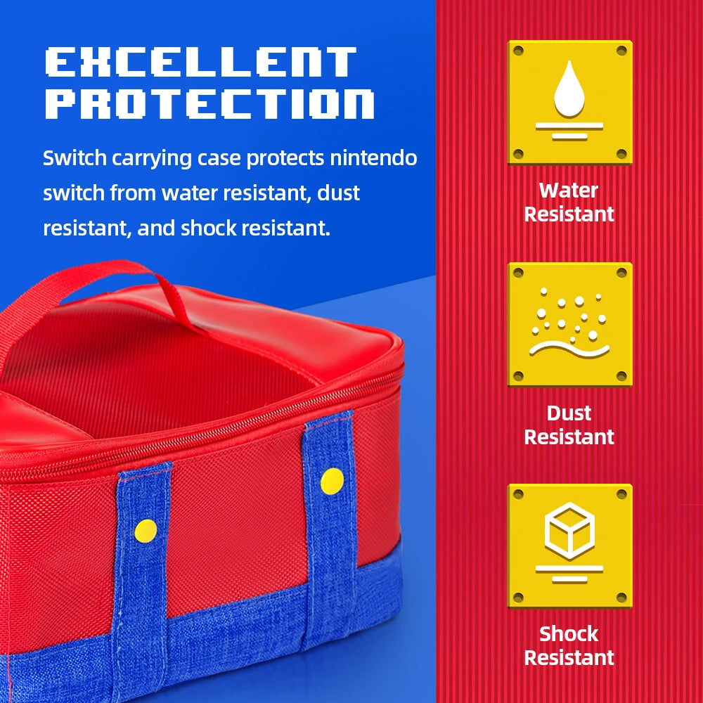 Large Protective Case for Nintendo Switch OLED Travel - Smarsty