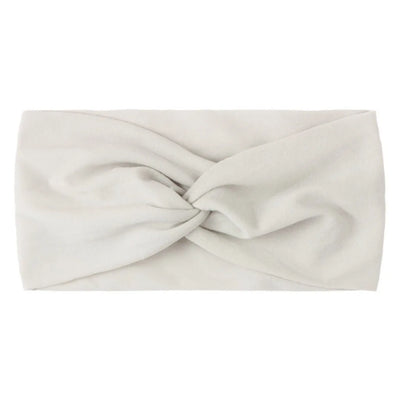 Candy Color Knotted Baby Girl Headband Soft Elastic - Smarsty