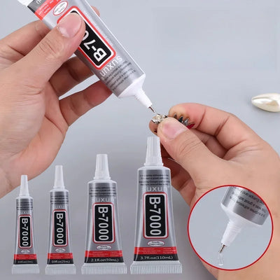 15/25/50/110ML Multi-Purpose Clear Strong Glue Adhesive Universal Phone Repair Glue DIY Jewelry Makings Repair Glue B7000 Glue - Smarsty
