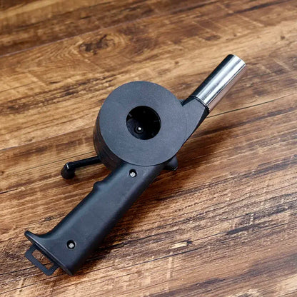 Portable Hand Crank Fan for Easy BBQ Fire Starting - Smarsty