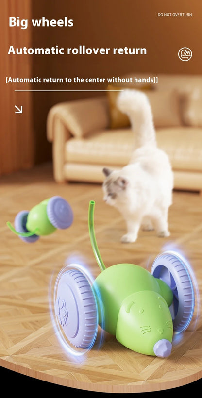 Interactive Electric Mouse Toy for Cats with Obstacle Avoidance - Smarsty