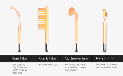 Darsonval High Frequency Wand for Acne and Wrinkle Treatment - Smarsty