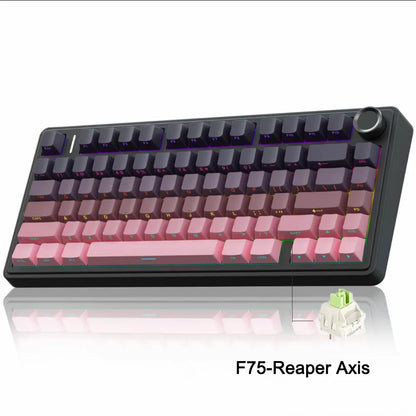 Gaming Mechanical Keyboard 75 Percent RGB Gasket Structure
