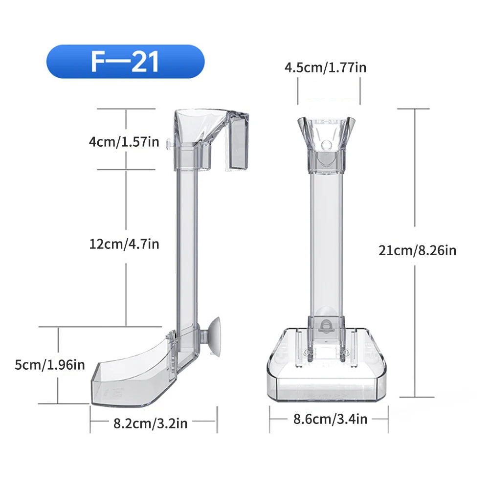 Plastic Feeding Tube for Easy Aquarium Feeding - Smarsty