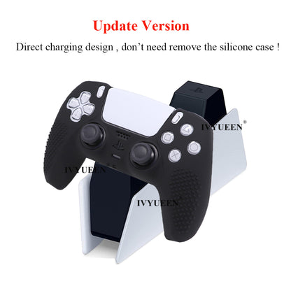 Ivyueen Anti-Slip Silicone Cover for PS5 Controller - Smarsty