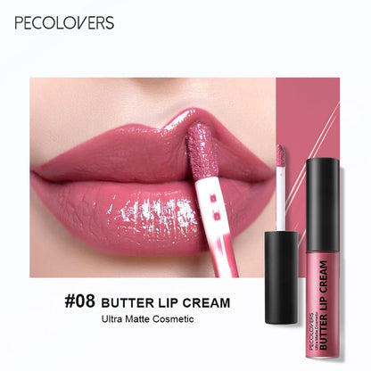 Waterproof Liquid Lipstick Set with Vitamin E Benefits - Smarsty