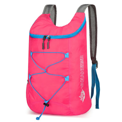 10L Foldable Portable Backpack Splashproof Folding Mountaineering Bag Ultralight Travel Daypack Bag Sports Daypack for Men Women - Smarsty