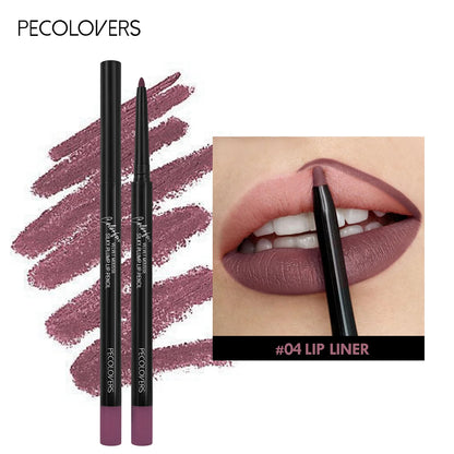 Waterproof Red Lip Liner Pencil for Long Lasting Color - Smarsty