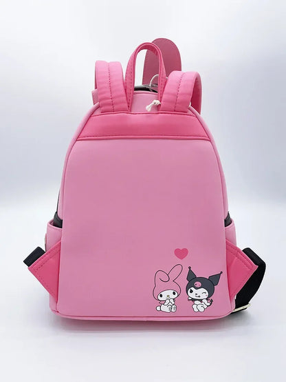 Charming Kids PU Backpack Cute Character Travel Bag - Smarsty