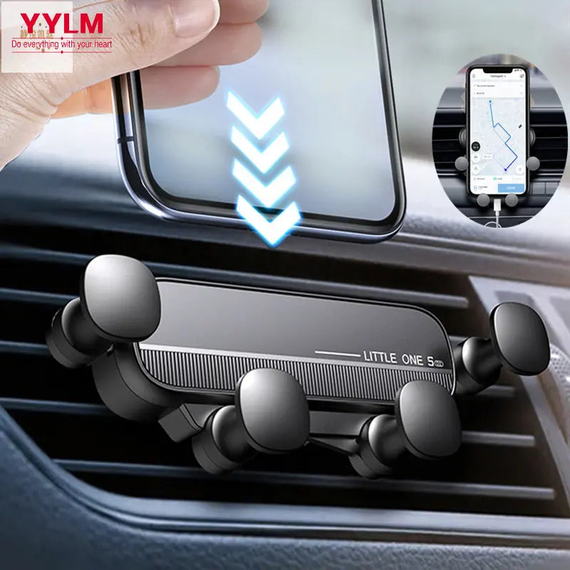 Gravity Car Phone Holder Air Vent Mount For Universal Fit - Smarsty