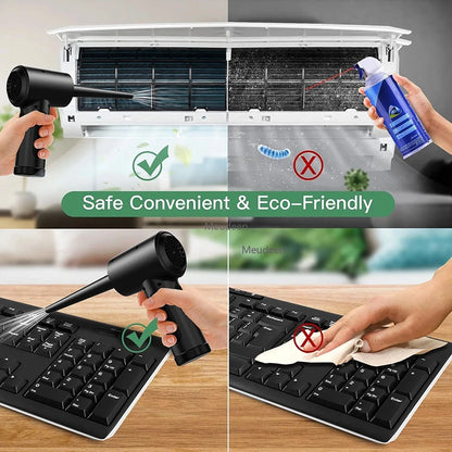 Wireless Air Duster For Keyboard Cleaning 51000 RPM