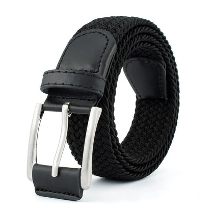 Luxury Elastic Woven Belt Adjustable Casual Golf Waistband - Smarsty