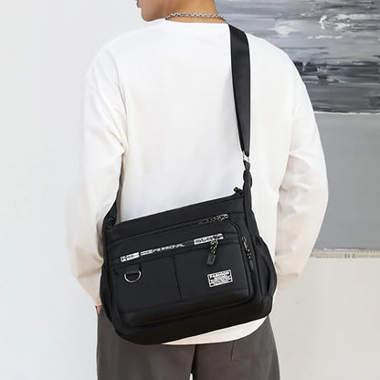 Oxford Shoulder Bag Large Capacity Crossbody Messenger Bag - Smarsty