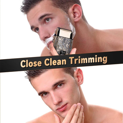 Ufree Close Shaver Electric Foil Shavers for Men, 3-Speed Electric Razor,  Home appliance, Face Shaving Beard Trimmer with LCD