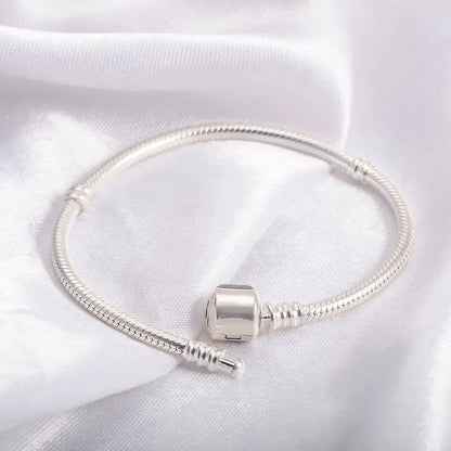 Handmade 925 Silver Charm Bracelet for Women - Smarsty
