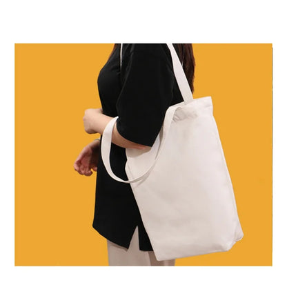 Large Capacity Canvas Tote Bag Reusable Eco Shopping Bag - Smarsty