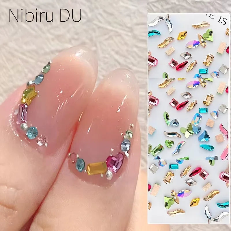 Mini Nail Art Rhinestones for Sparkling DIY Manicure - Smarsty