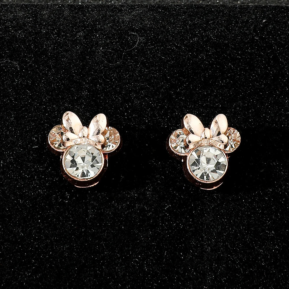 Cute Disney Stitch Flower Stud Earrings for Women and Girls - Smarsty